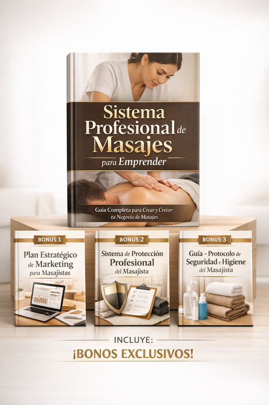 Sistema Profesional de Masajes para Emprender